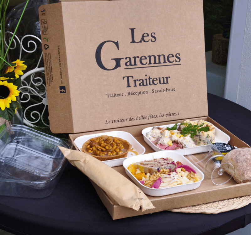 Plateaux  à emporter Le Corrézien Les Garennes du Gour Traiteur Brive
